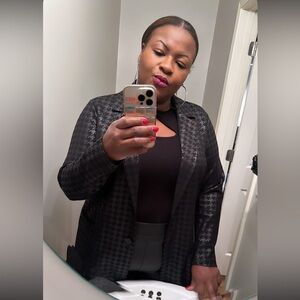 Studio Luxe Ponte Relaxed Blazer